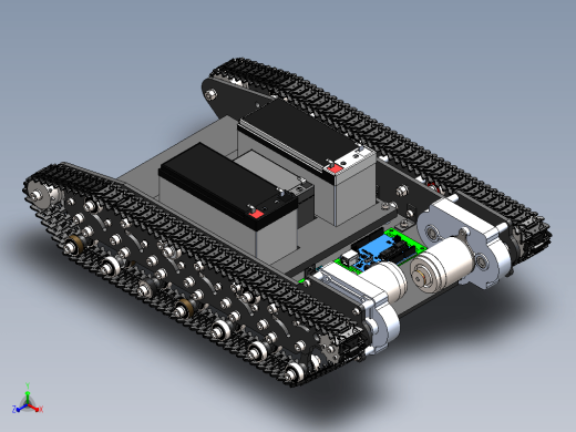 Movil Robot Arduino履带车底盘缩略图