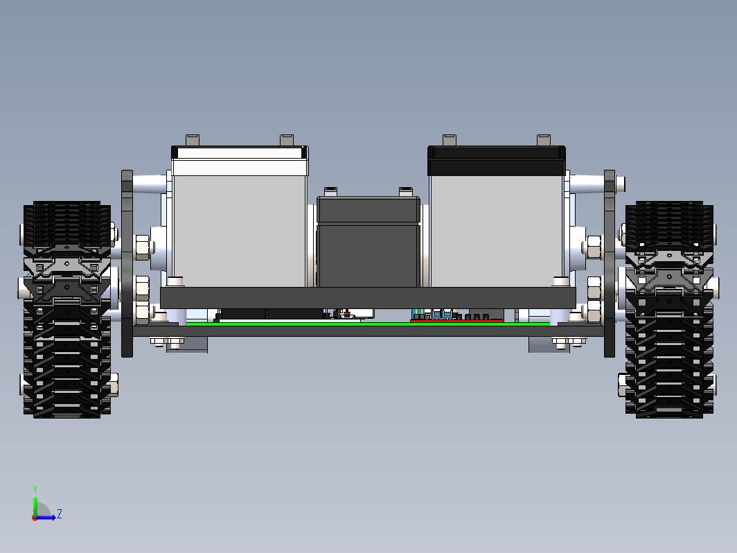 Movil Robot Arduino履带车底盘