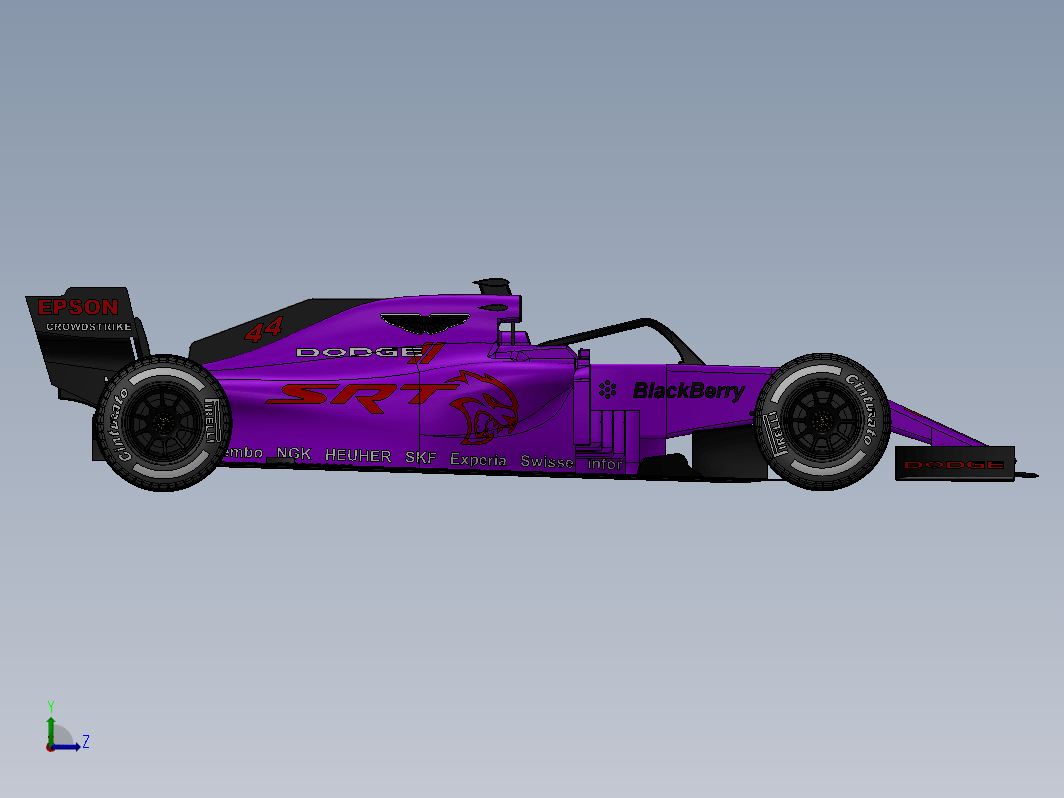 道奇F1概念赛车