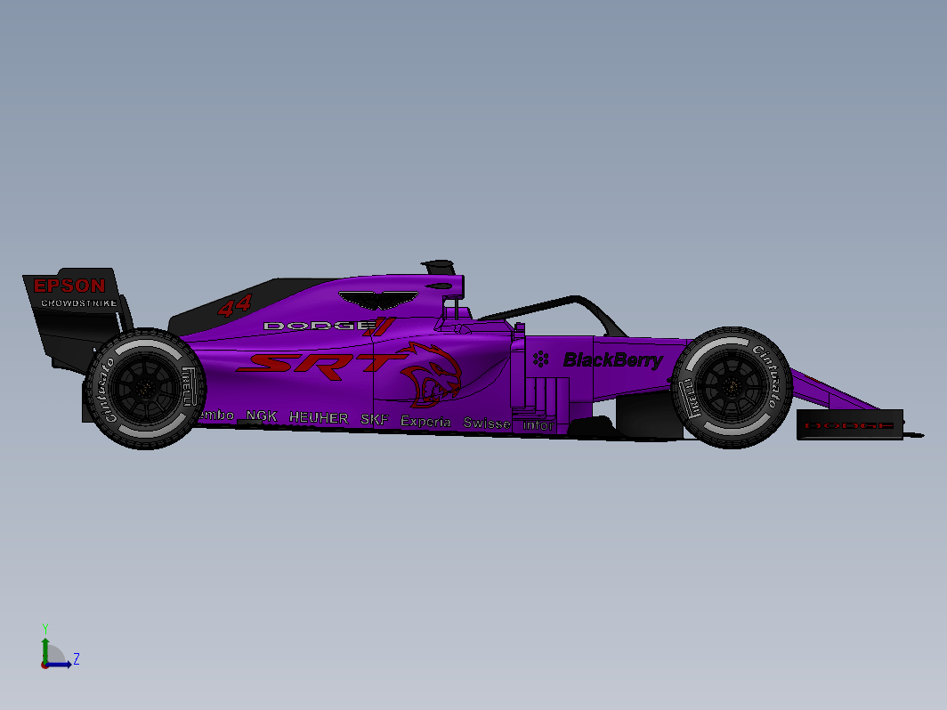 道奇F1概念赛车