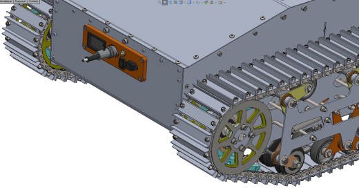 tracked vehicle（版本2）履带车底盘缩略图