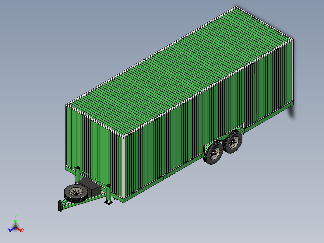 AE-CB集装箱式拖车