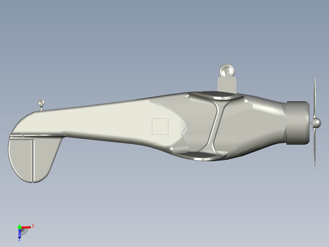 飞机 beech-g17s-staggerwing-aircraft IGS