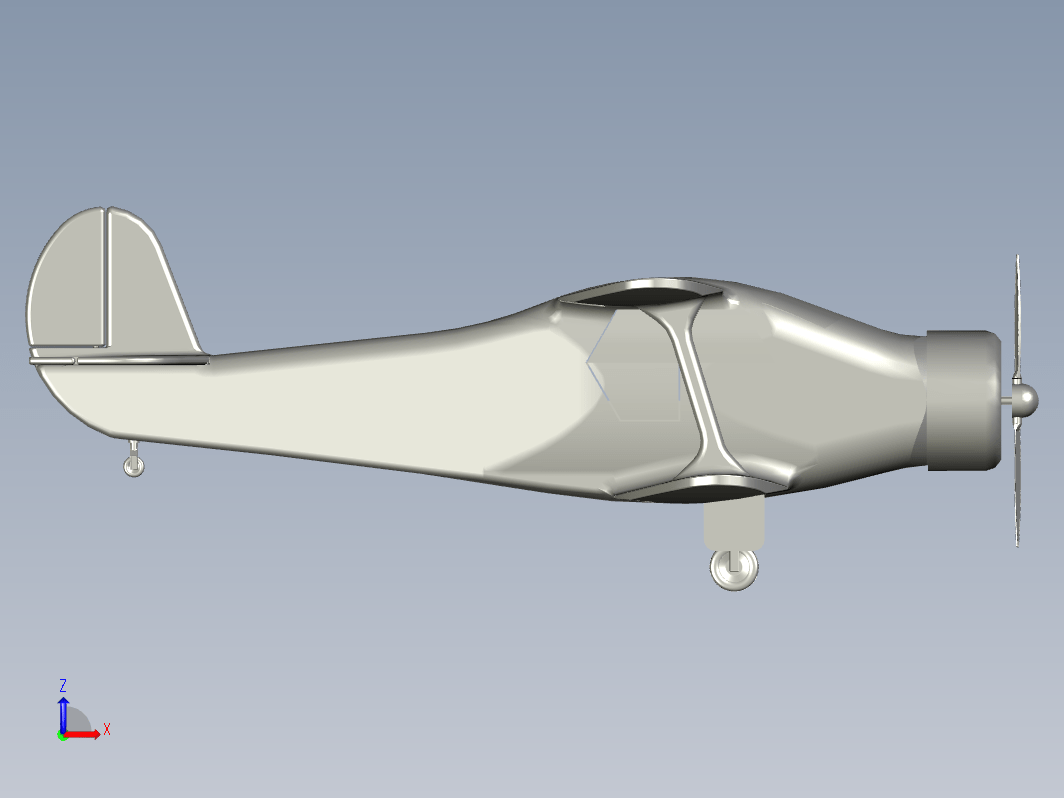 飞机 beech-g17s-staggerwing-aircraft IGS