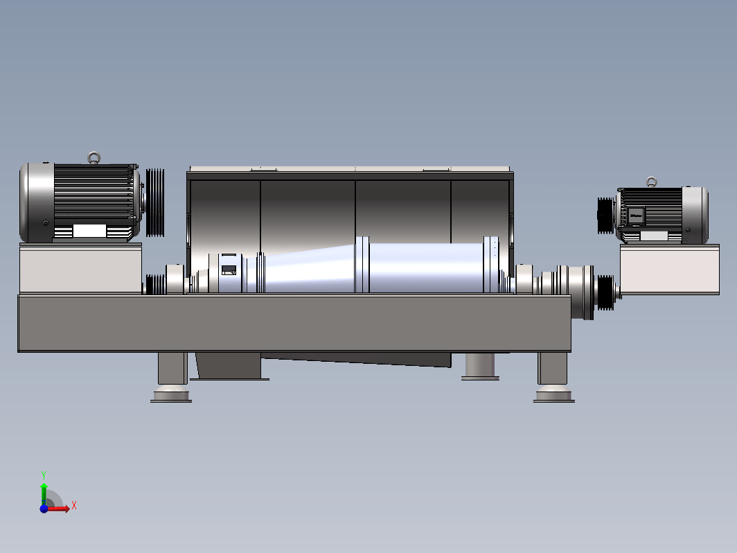 LW650-15°-2000卧式螺旋离心机机