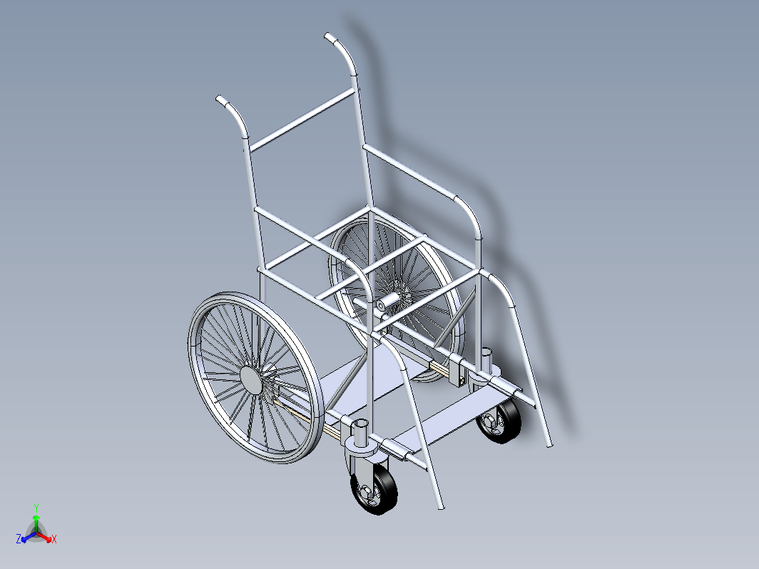 JX0136 自行轮椅设计