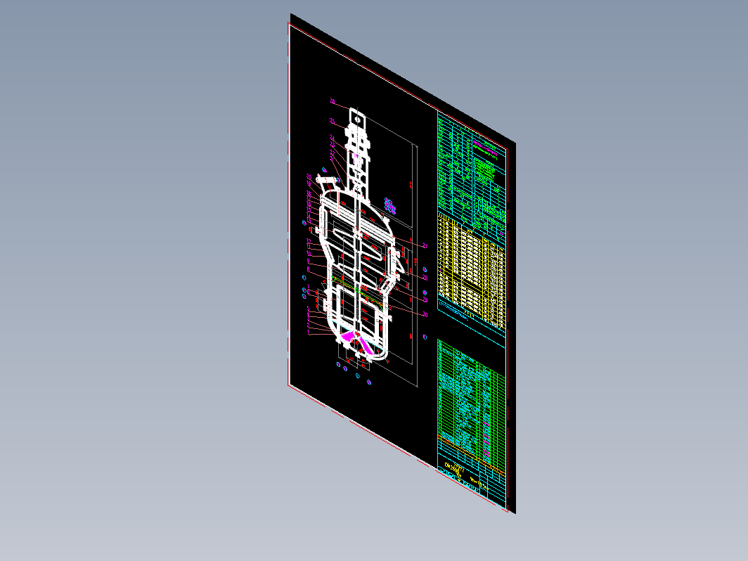 18.5立方米DN2600反应结晶器