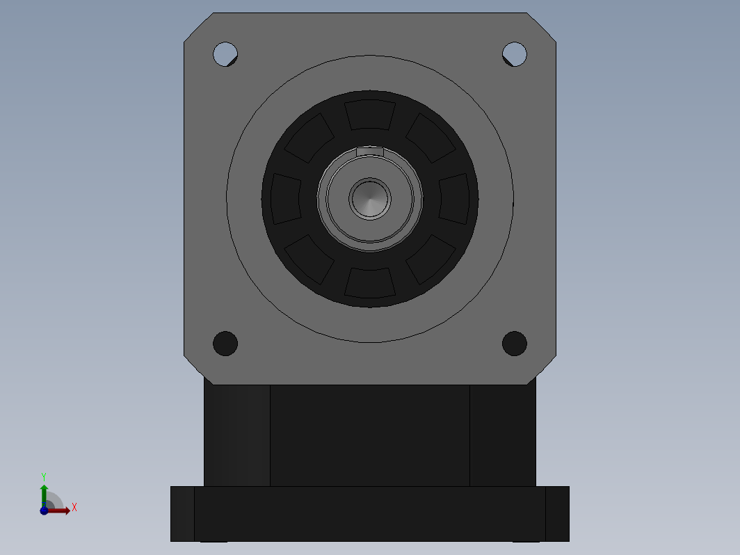 ZPLF160转180(孔输出)[ZPLF160-5-S2-P2-40]精密行星减速机