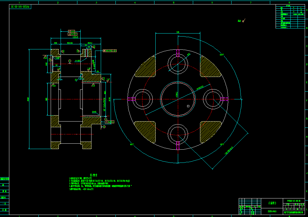 四级行星齿轮减速机CAD