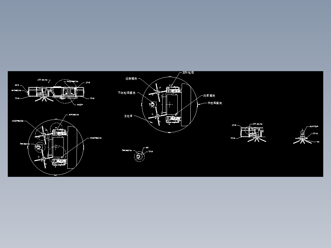 扫地机器人+CAD+说明书