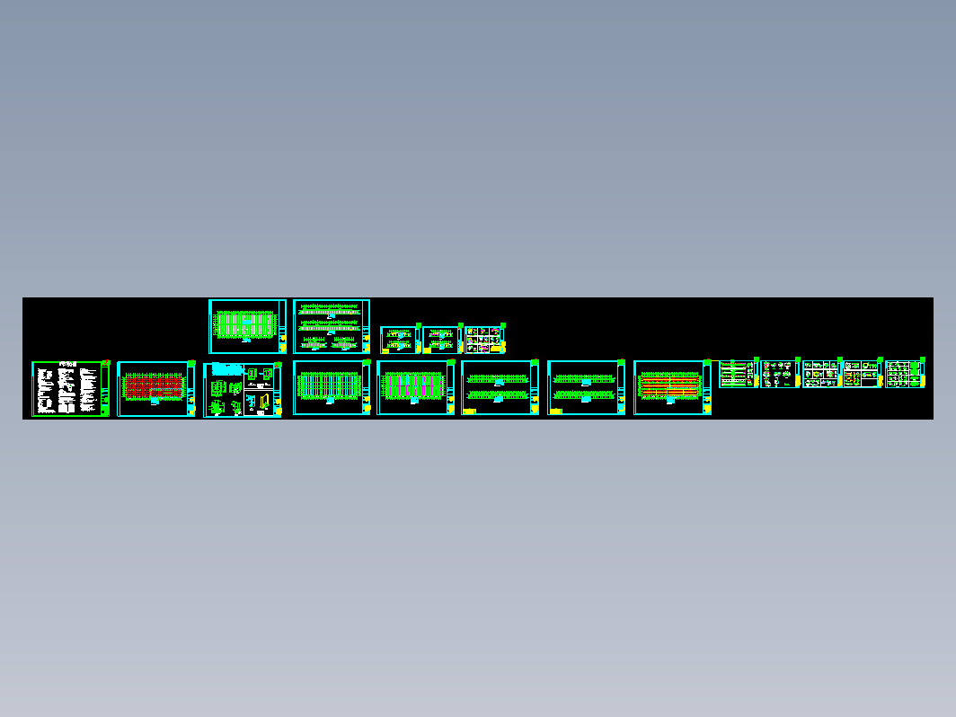 河南发面钢结构工程CAD