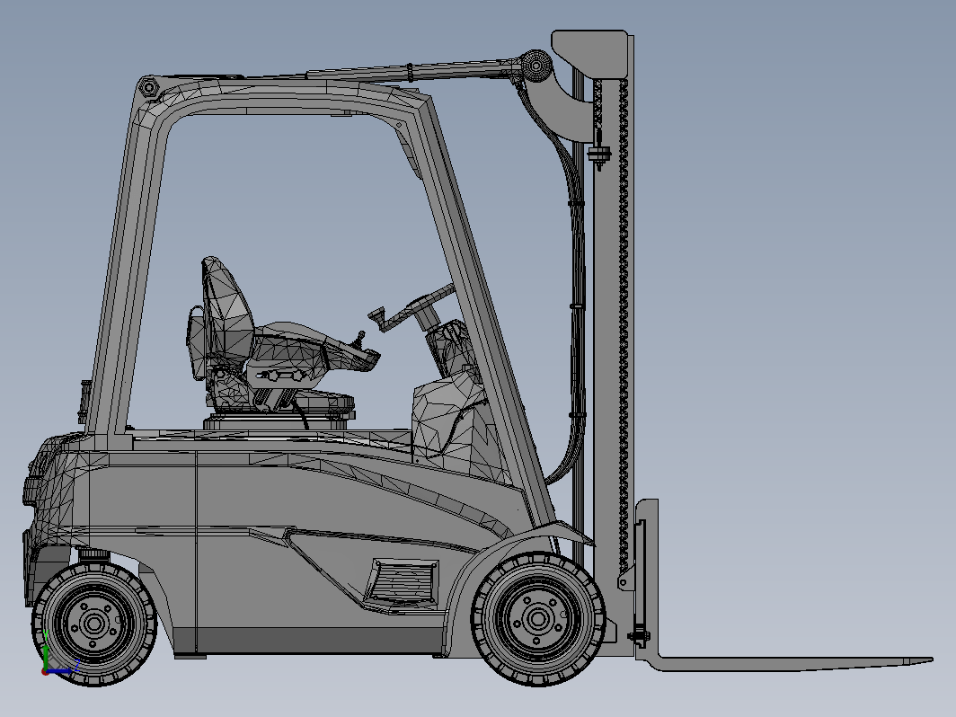 Linde E16电动叉车