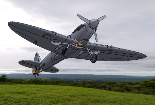 航模飞机 Spitfire MK IX缩略图