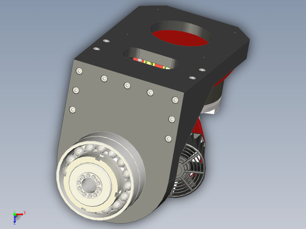 龙门机床旋转轴Gimbal Rotary