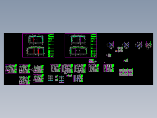 明利公司钢结构工程CAD1缩略图