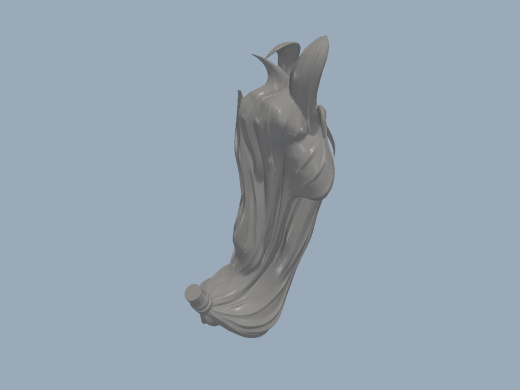 女死侍 高精度3D打印模型缩略图