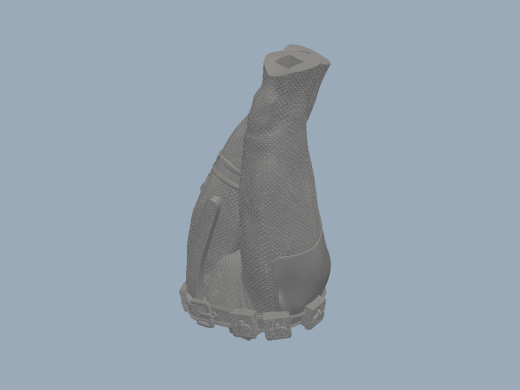 女死侍 高精度3D打印模型缩略图