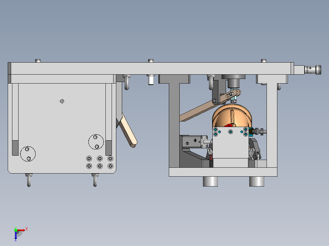 弯管液压夹具