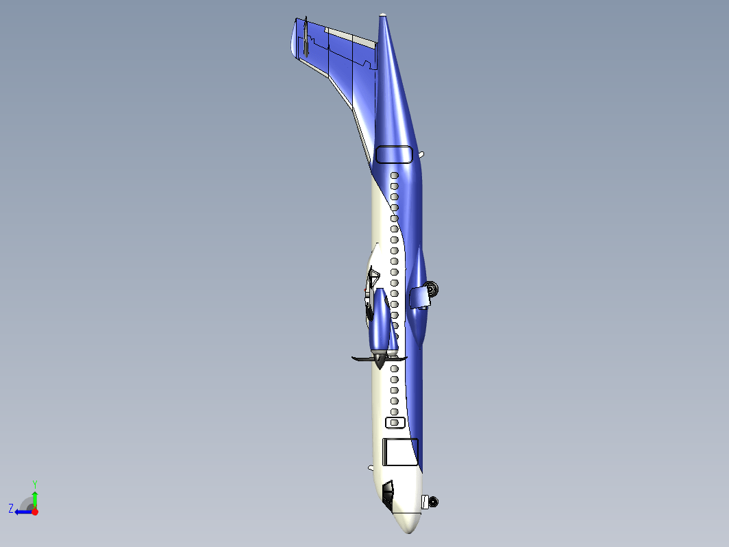 atr-72型飞机运输机