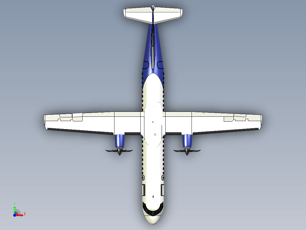 atr-72型飞机运输机