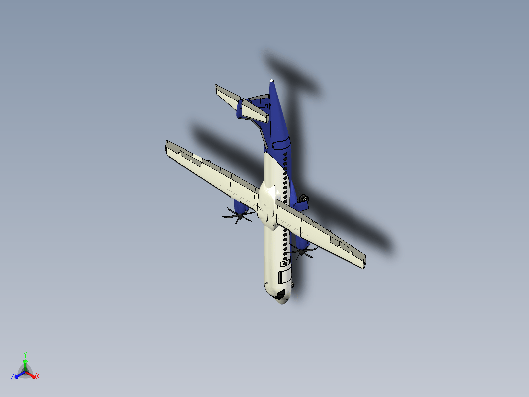 atr-72型飞机运输机