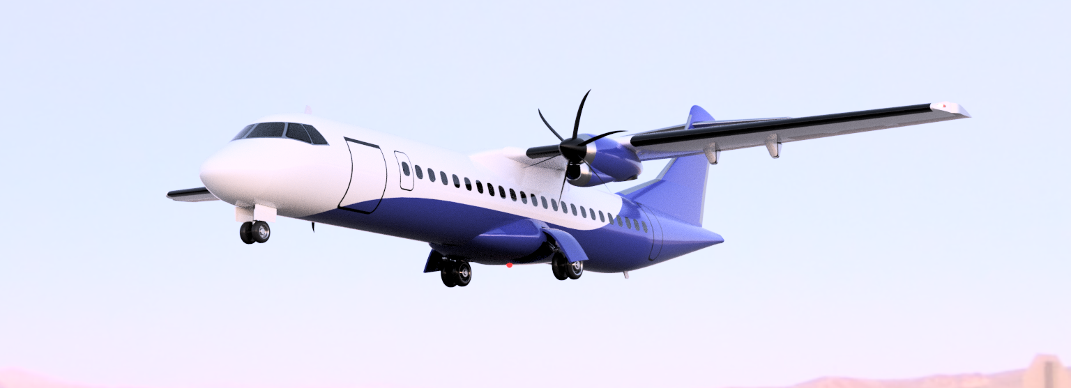 atr-72型飞机运输机