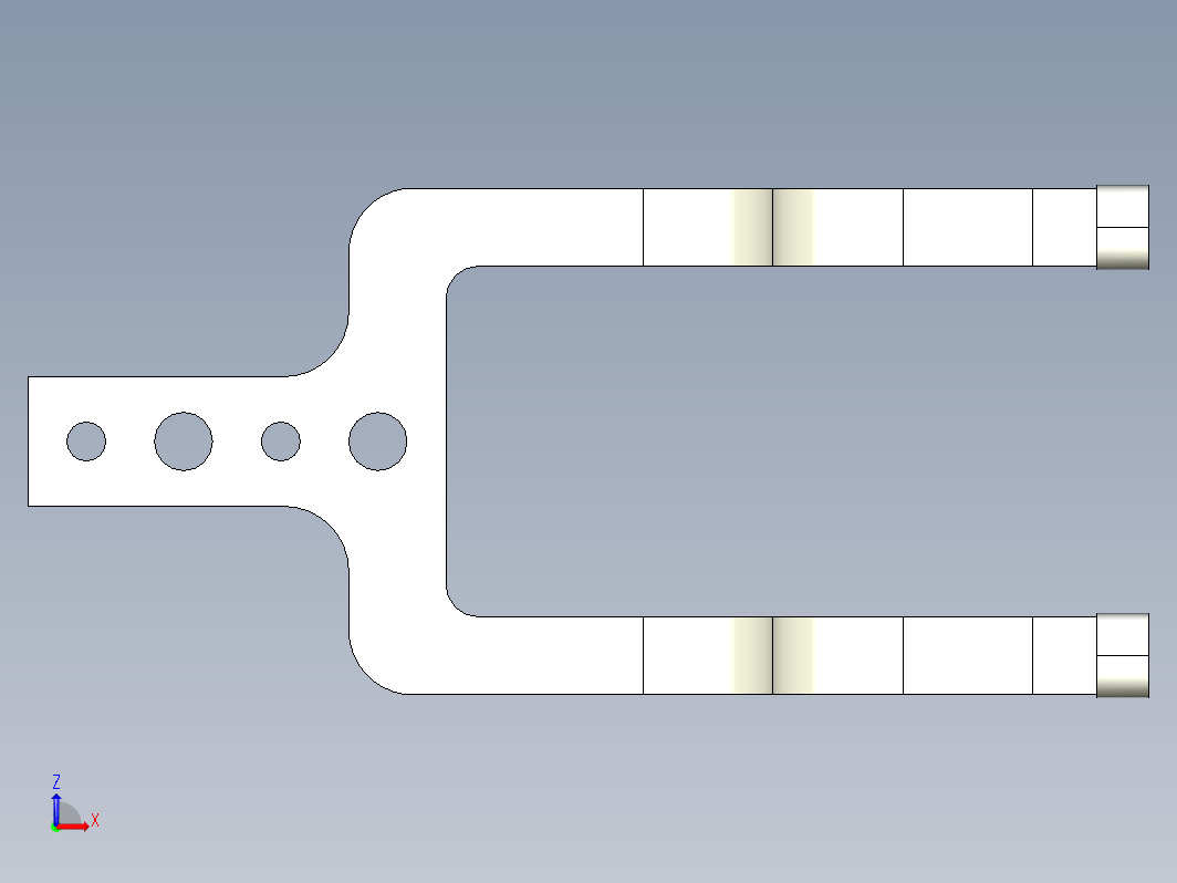 焊接夹具机械模型