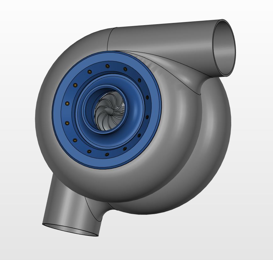 LC_TCD4 turbocharger涡轮增压器