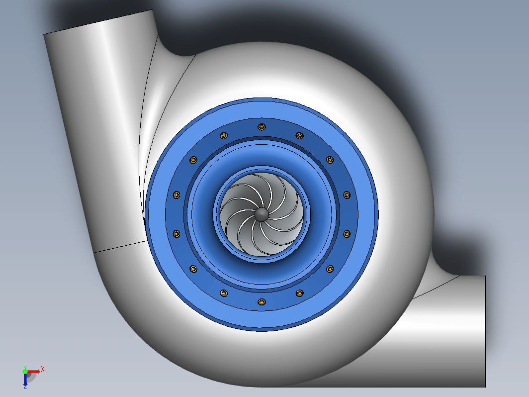 LC_TCD4 turbocharger涡轮增压器