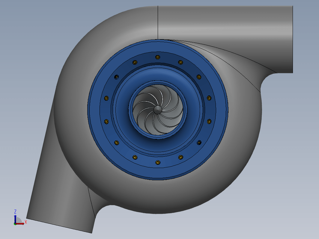 LC_TCD4 turbocharger涡轮增压器