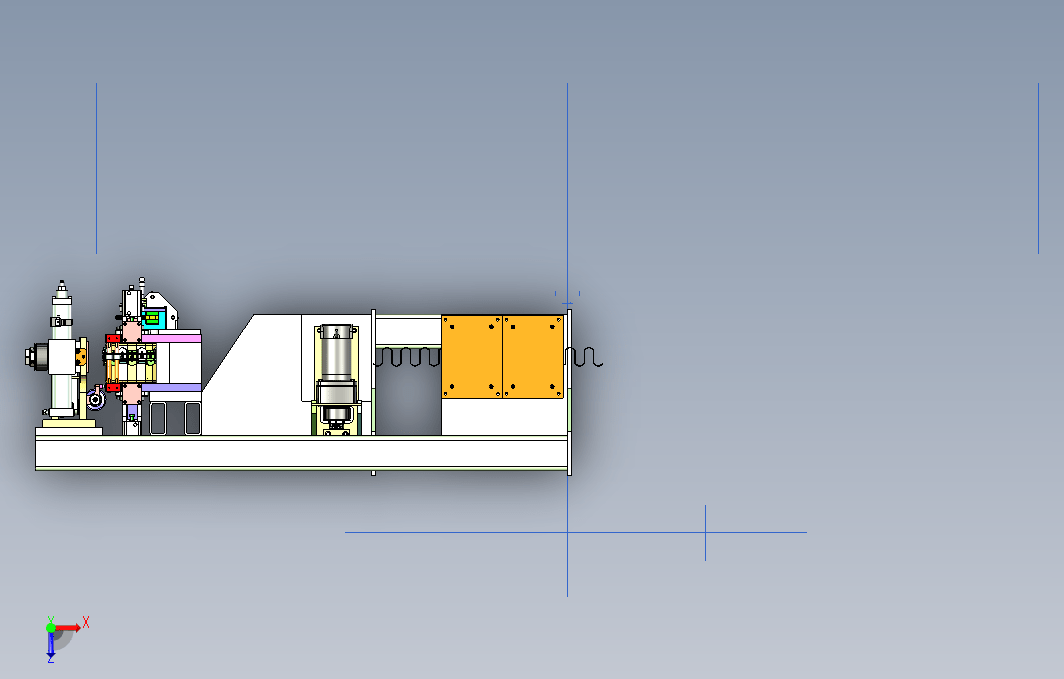 994螺旋卷绕机UG设计