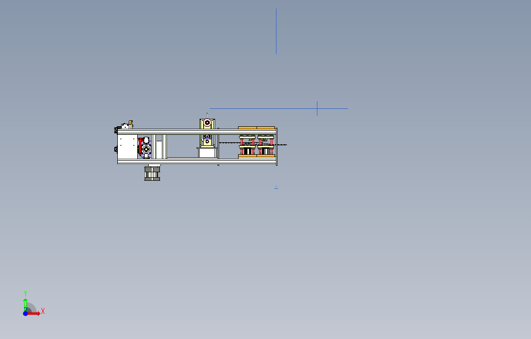 994螺旋卷绕机UG设计