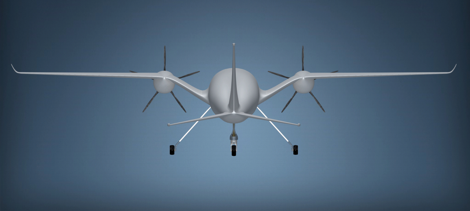 UCAV无人作战飞机造型