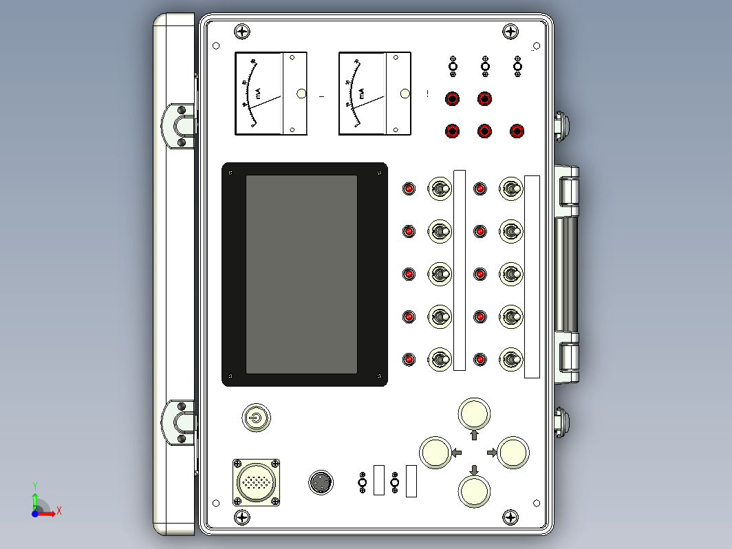 测试手提箱模型