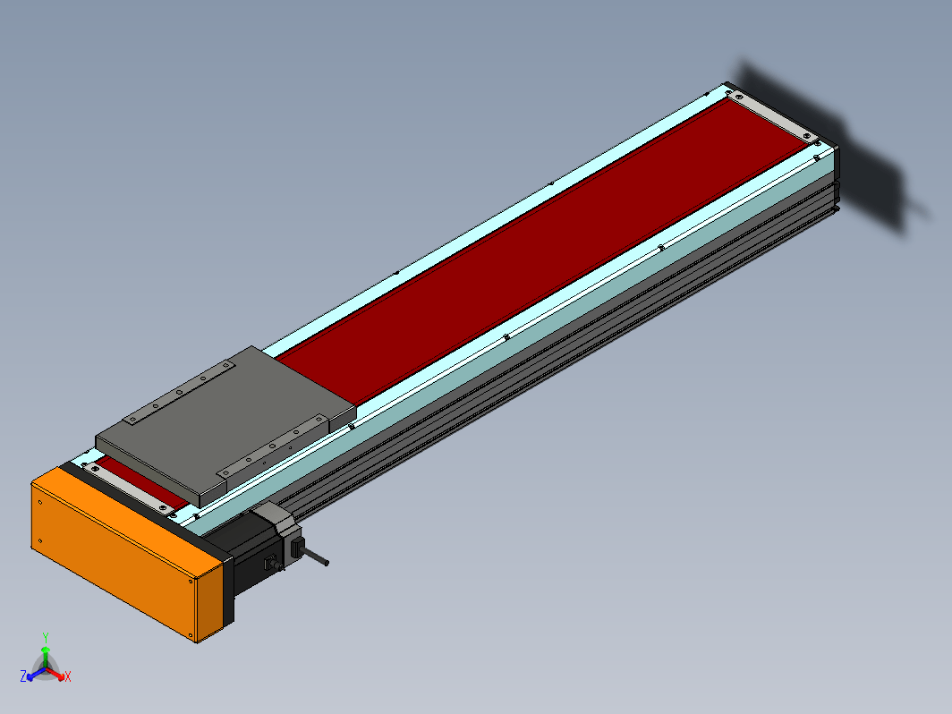 行程为 850 mm 的直线运动2