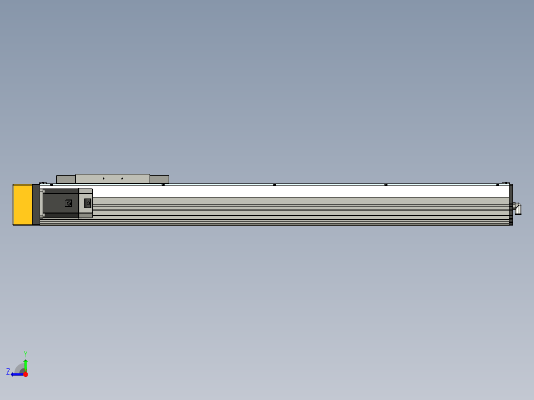 行程为 850 mm 的直线运动2