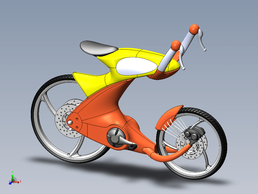 自行车3D图一