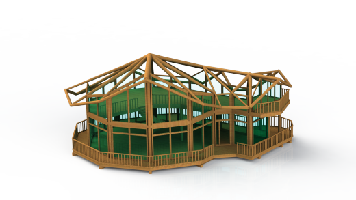Wood House别墅建筑区缩略图