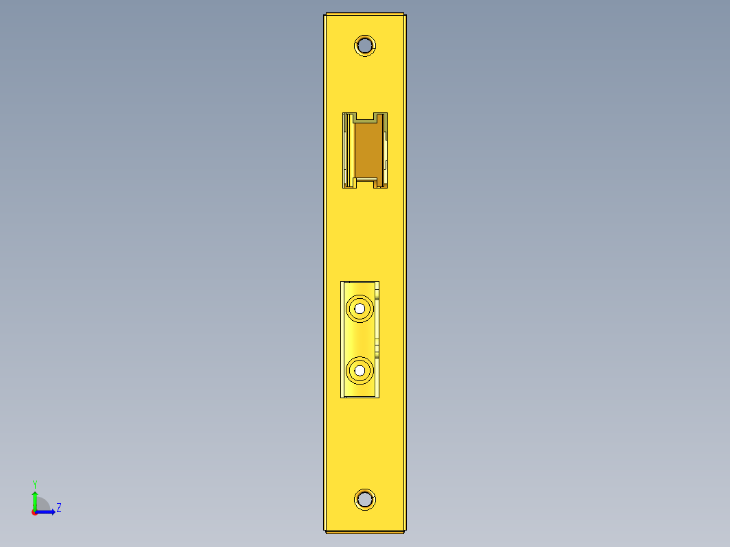 拉手门锁结构