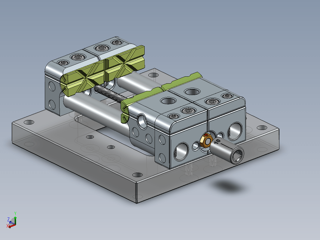 小虎钳模型3D 