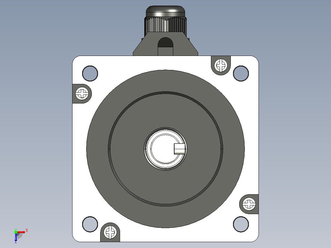 步进电机3D图86J18156EC-1000-14