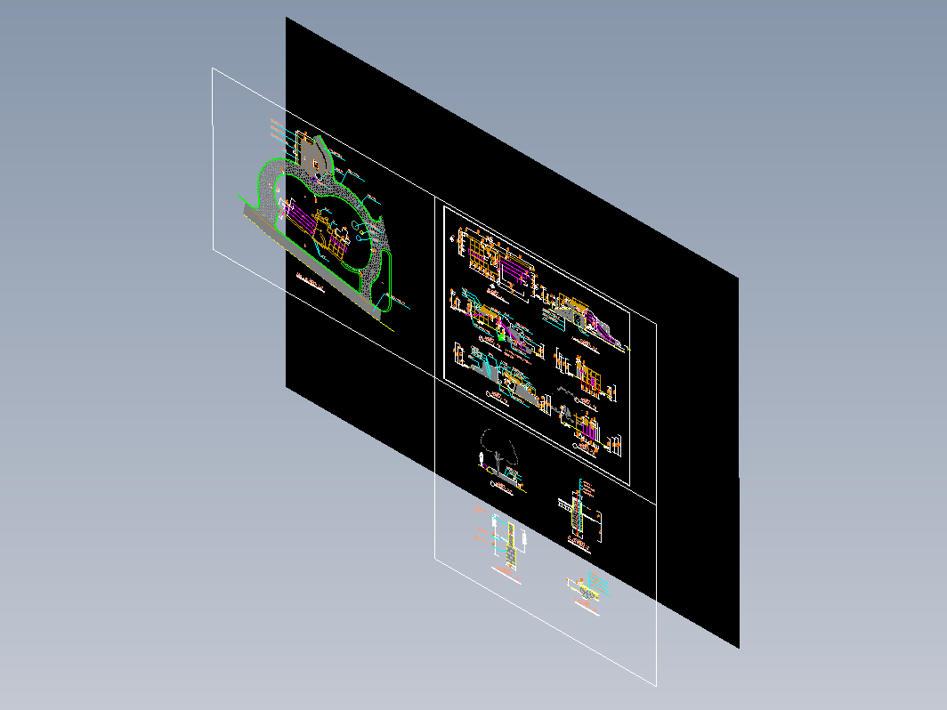 儿童乐园景观设计CAD-儿童乐园施工大样图