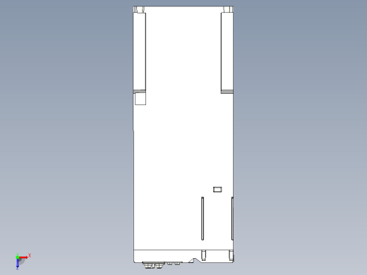 标准型伺服驱动器01052547-WXSTEP_B00（整机3D模型）缩略图