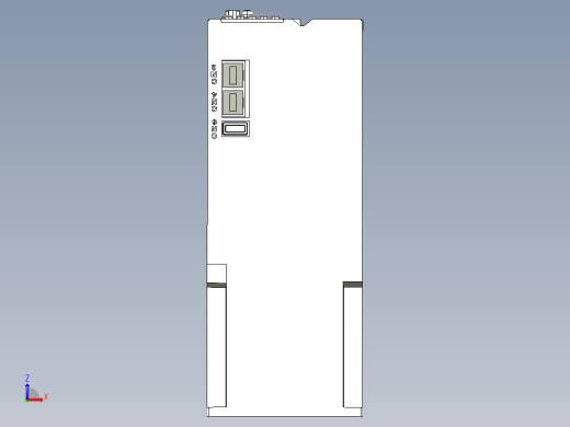 标准型伺服驱动器01052547-WXSTEP_B00（整机3D模型）缩略图