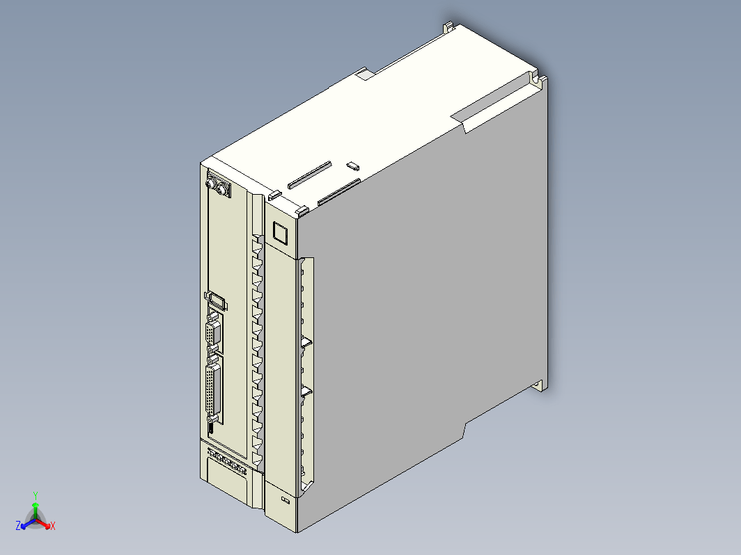 标准型伺服驱动器01052547-WXSTEP_B00（整机3D模型）