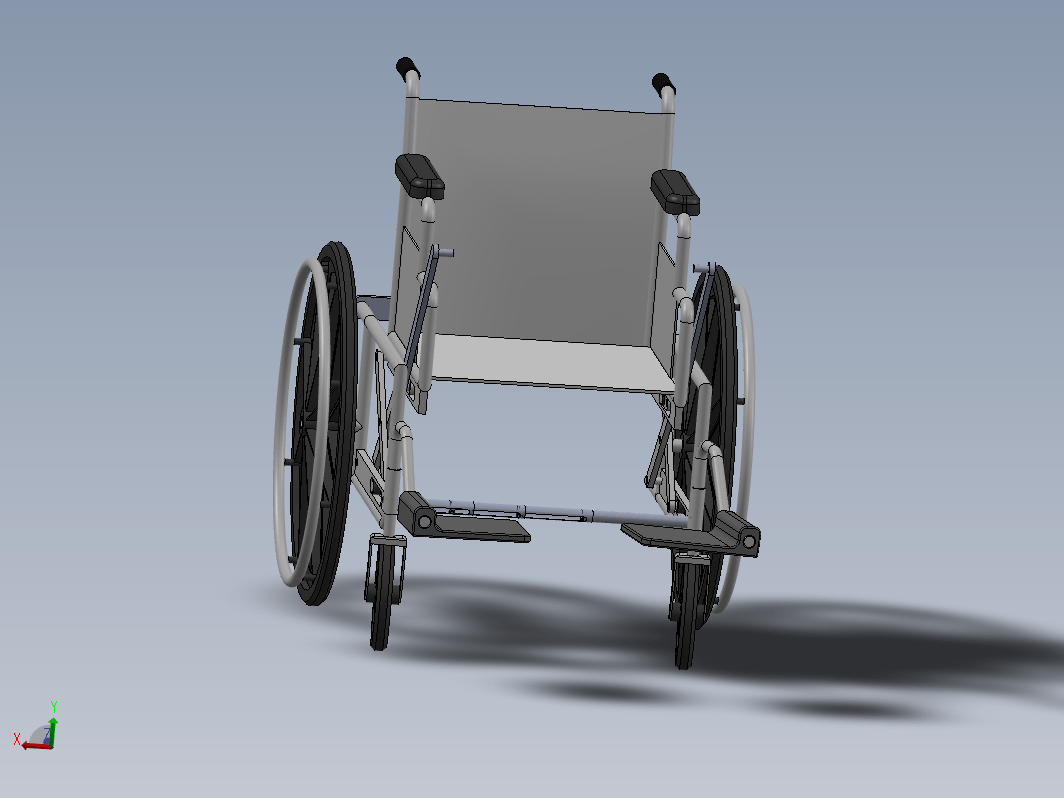 foldable wheelchair折叠轮椅