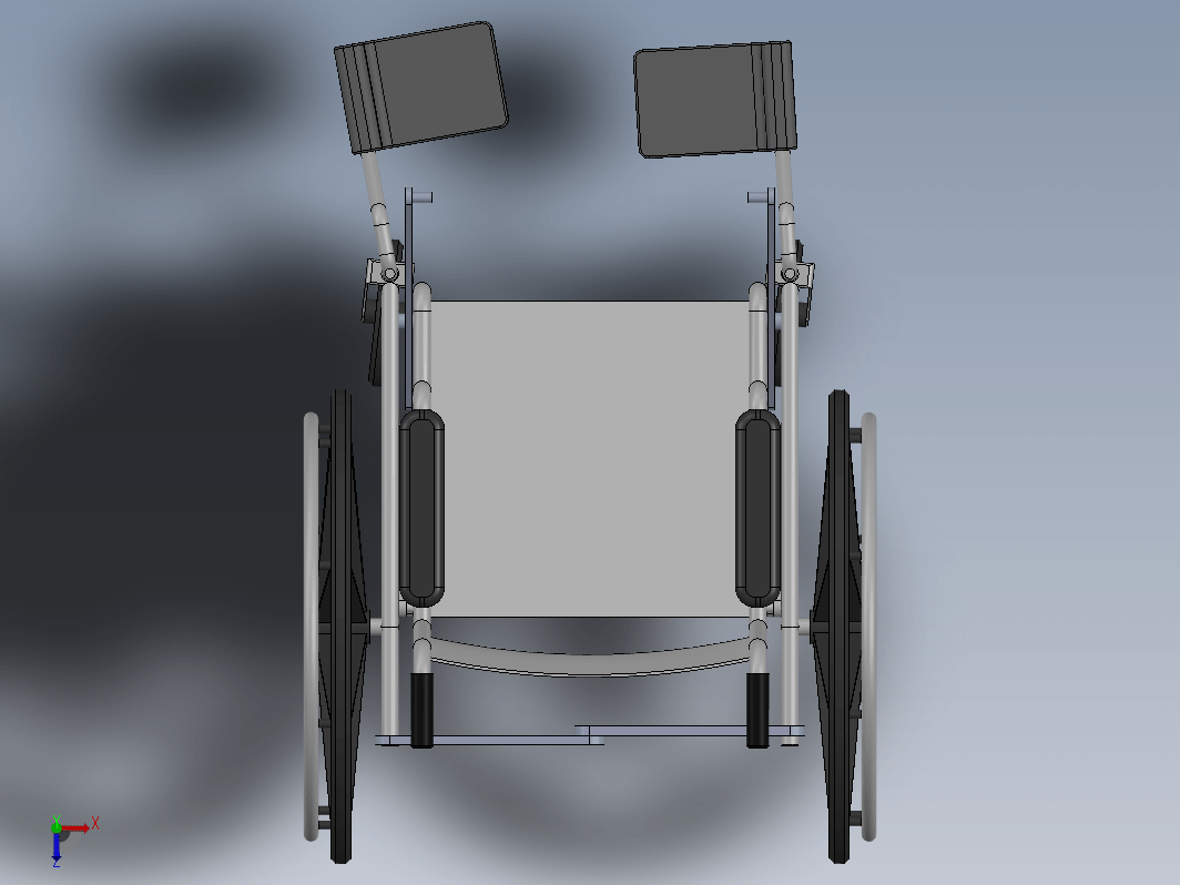 foldable wheelchair折叠轮椅