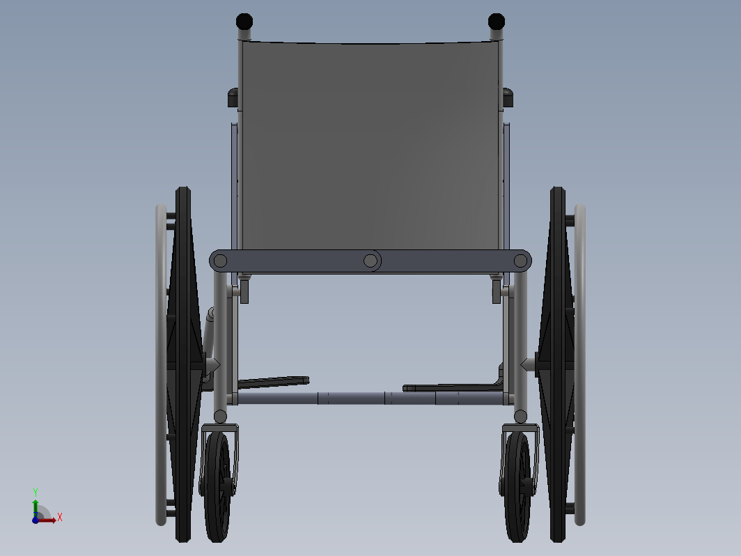 foldable wheelchair折叠轮椅