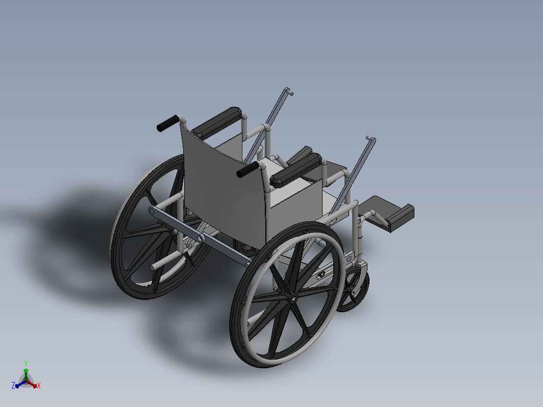 foldable wheelchair折叠轮椅