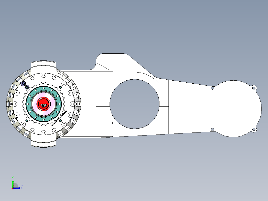 三轮车差速器结构